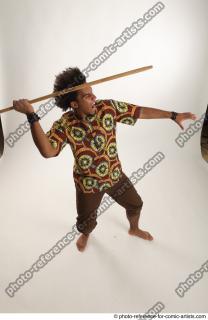 14 2018 01 GARSON AFRICAN THROWING POSE